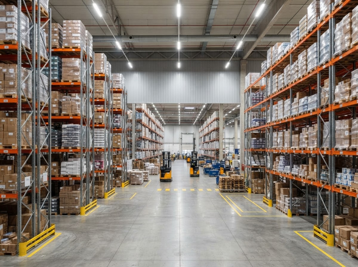 Almacén moderno de comercializadora